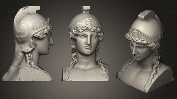 Бюсты и головы античные и исторические Бюст Афины